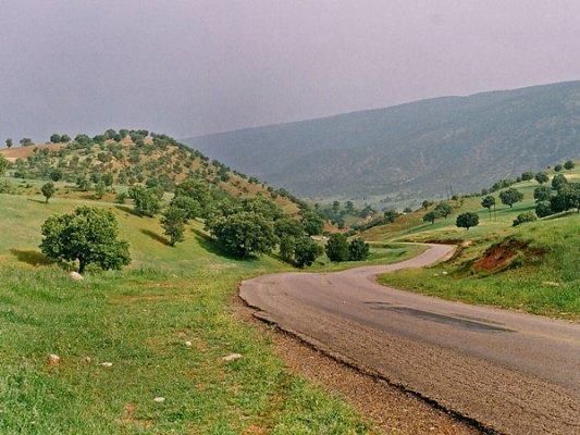 An alternate route to Kermanshah is through a tunnel leading to the mountains overlooking the city of Ilam. That area is called ‘Shirvan va Chardavol’, again very mountainous, forested, and unspoiled.