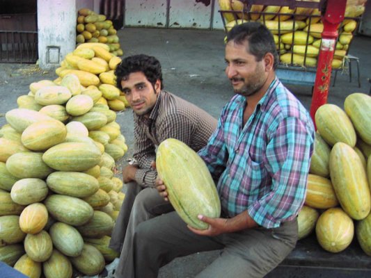 معروف ترين خربزه ی مشهد، خربزه ى جيم آباد است؛ روستايی در بيست و پنج کيلومتری شرق مشهد که خربزه هايى به بار مى آورد كه كسى "شيرين تر از اين خربزه هرگز نبريده است!"